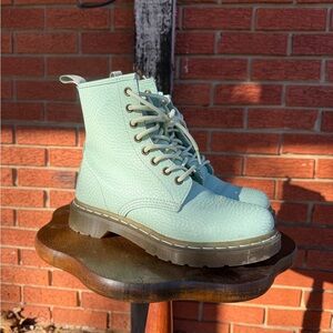 Dr. Martens Light Green and light purple Combat Boots lot